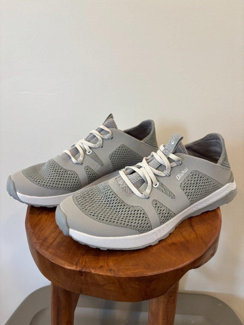 Olukai Huia Women's Slip On Sneakers Trainers - 9.5, Gray